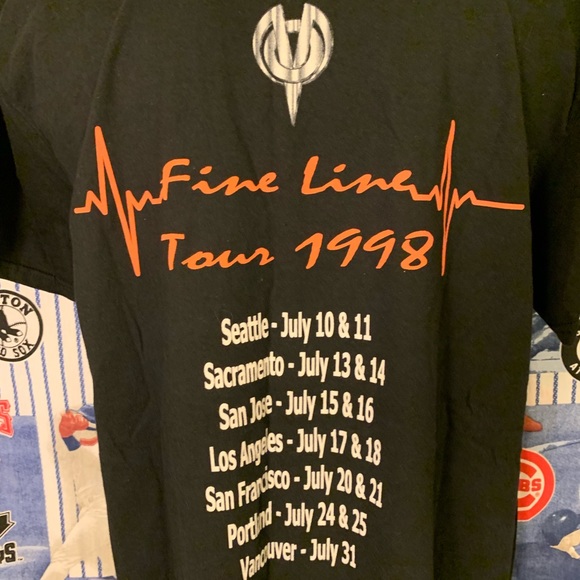 Shirts Vintage Vicious Circle 1998 Fine Line Tour Tshirt Poshmark
